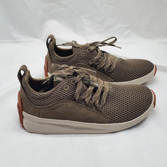 Sorel Women's Out 'N About III Plus Lace Sneaker  Waterproof Suede Sneakers Sz 6 - Picture 6 of 7